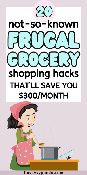 frugal grocery shopping hacks