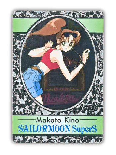 sailor jupiter platnium card supers