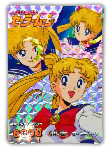 sailor moon part 1 amada prism card 49